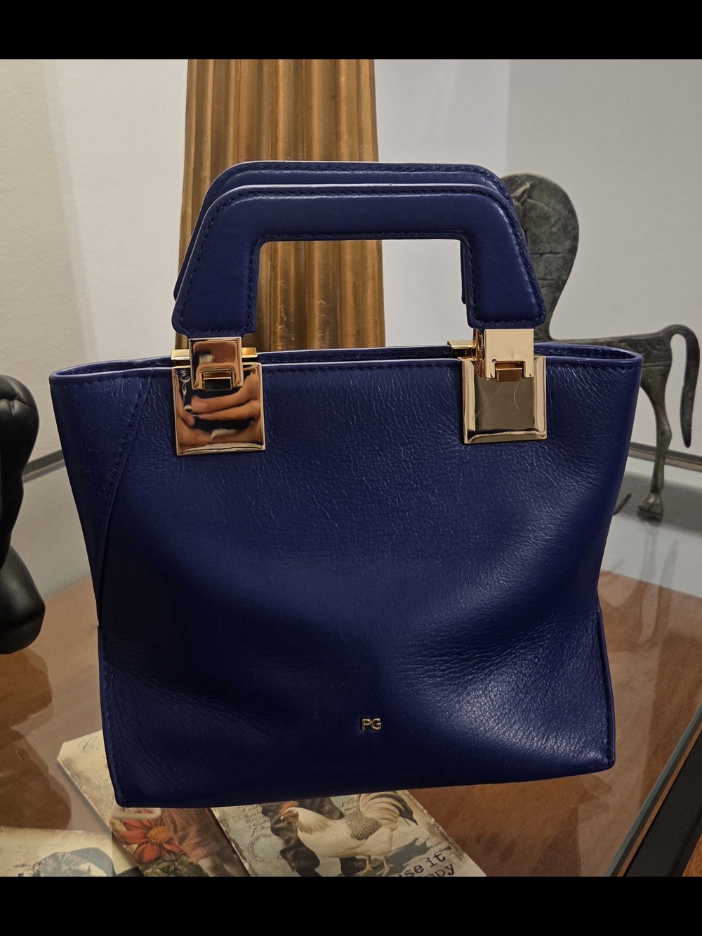 Purificacion Garcia Structured Top-Handle Bag